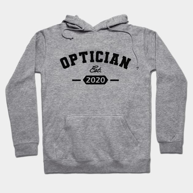 Optician est. 2020 Hoodie by KC Happy Shop